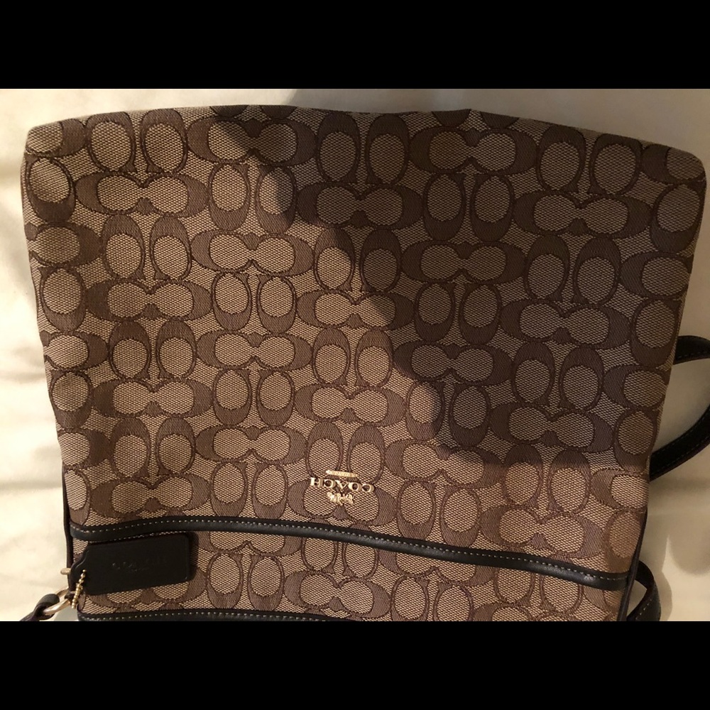 Coach cross body purse